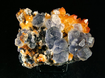 Fluorite with Quartz - Chenzhou Prefecture, Hunan Province, China