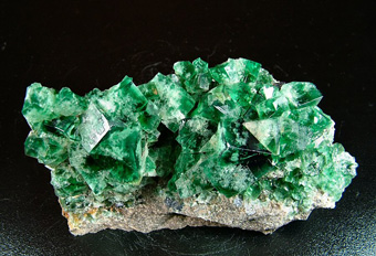Fluorite - Rogerley Mine, Rogerley Quarry, Frosterley, Weardale, North Pennines, Co. Durham, England, UK