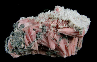 Kutnohorite with Calcite - Wessels Mine (Wessel's Mine), Hotazel, Kalahari manganese field, Northern Cape Province, South Africa