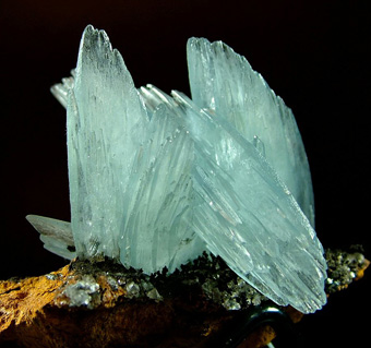 Azure Baryte - Sidi Lahcen mine, Nador, Nador Province, Oriental Region, Morocco