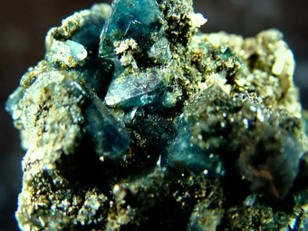 Scorodite with Pyrite - Ojuela Mine, Mapim, Mun. de Mapim, Durango, Mexico