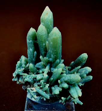 Prase Quartz with Hematite - Serifos Island (Seriphos), Cyclade Islands (Cyclades; Kikladhes; Nomos Kikladhon), Kykldes Prefecture, Aegean Islands Department (Aiyaon), Greece