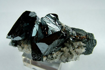 Hematite with Quartz - Bacino stope, Rio Mine (Rio Marina Mine), Rio Marina, Elba Island, Livorno Province, Tuscany, Italy