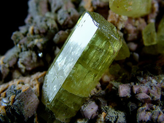 Apatite with Feldspar Group - Anemzi, Imilchil, Er Rachidia Province (Errachidia Province), Dra-Tafilalet, Morocco