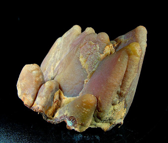 BALD0669 - Smithsonite perimorph on Calcite - San Giovanni Mine, Punta della Torre, Iglesias, Carbonia-Iglesias Province, Sardinia, Italy