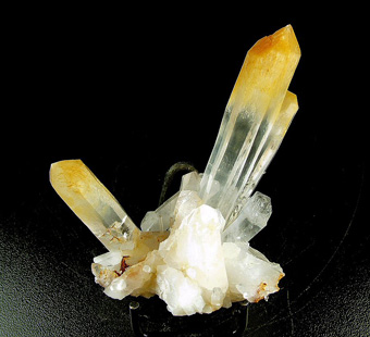 Halloysite in Quartz - Cabiche, Qupama Municipality, Boyac Department, Colombia