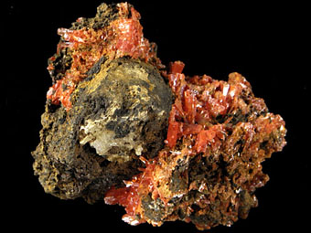 Crocoite - (Adelaide or Red Lead) Mines at Dundas, Tasmania, Australia