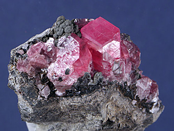 Rhodochrosite - Uchucchacua Mine, Lima, Peru