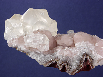 Kutnohorite, Calcite - Aurora mine, Charcas, San Luis Potos�, Mexico