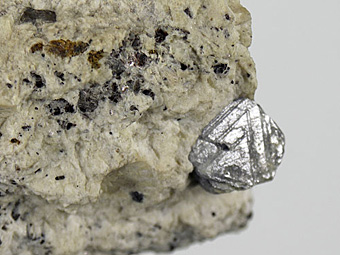 Corundum var. Sapphire - Ilmeni National Park, Southern Ural Mountains, Russia