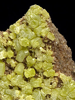 Pyromorphite - Tanzfleck, Freihung, Grafenw�hr, Upper Palatinate, Bavaria