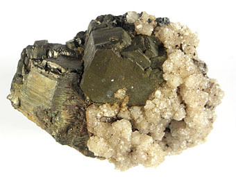 Pyrrothite, Dolomite - Santa Eulalia, Chihuahua, Mexico