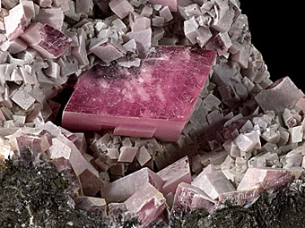 Rhodochrosite - Uchucchacua Mine, Oyon Province, Lima Department, Peru