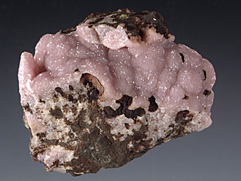 Rhodochrosite - El Potos� mine, Santa Eulalia, Chibhuahua, Mexico