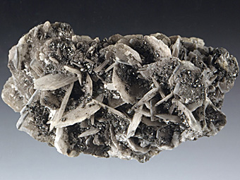 Bournonite, Baryte - Julcani mine, Huancavelica, Peru