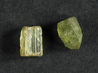 Forsterite var. Peridote - St John's Island (Zagbargad; Zabargad; Zebirget; Seberged; Topazios), Red Sea, Egypt