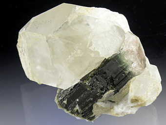 Elbaite, Quartz - Stak Nala, Gilgit, Pakistan