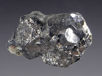 Nichelskutterudite (Chloantite) -  Schact 186 Halde, Alberoda, Schlema, Erzgebirge, Sassony, Germany