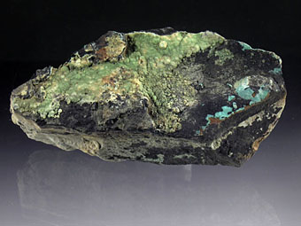 Conichalcite, Chrysocolla - Dome Rock, South Australia, Australia