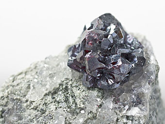 Proustite - Bouismas Mine, Bou Azzer, Morocco