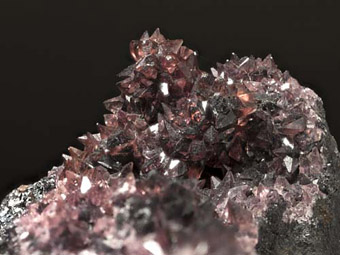Rhodochrosite - Moanda Mine, Moanda, Haut-Ogooue, Gabon