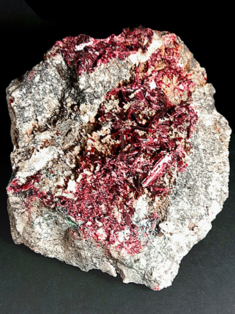 Erythrite - Bou Azzer mining district, Dra-Tafilalet Region, Morocco