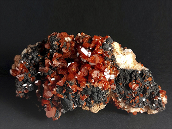 Vanadinite - Mibladen, Morocco.