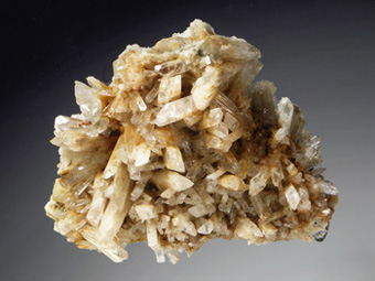 CULT0041 - Danburite - Rey y Reina Mine, Charcas, San Luis Potosi, Mexico