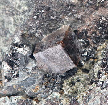 Perovskite - Rocca Sella, Almese, Susa Valley, Torino Province, Piedmont, Italy