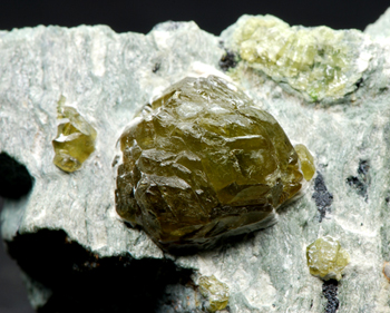 Demantoide - Sferlun mine, Malenco Valley, Sondrio Province, Lombardy, Italy