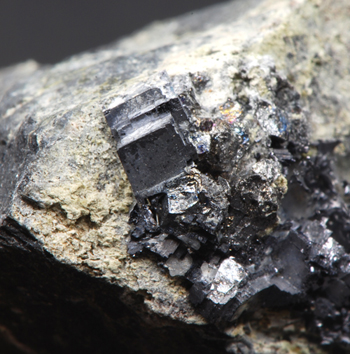 Ullmannite - Masaloni mine, Villaputzu, Province of Cagliari, Sardinia, Italy