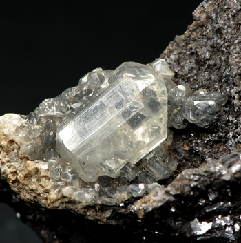 Anglesite - Monteponi Mine, Iglesias, Province of Carbonia-Iglesias, Sardinia, Italy