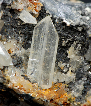 Cerussite - Monteponi Mine, Iglesias, Province of Carbonia-Iglesias, Sardinia, Italy