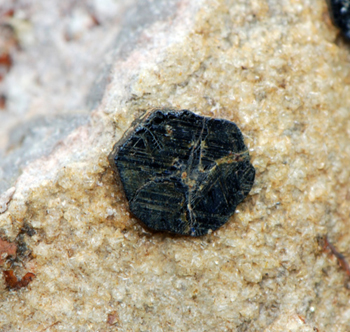 Osumilite and Tridymite - Funtanafigu quarry, Marrubiu, Mt. Arci, Province of Oristano, Sardinia, Italy