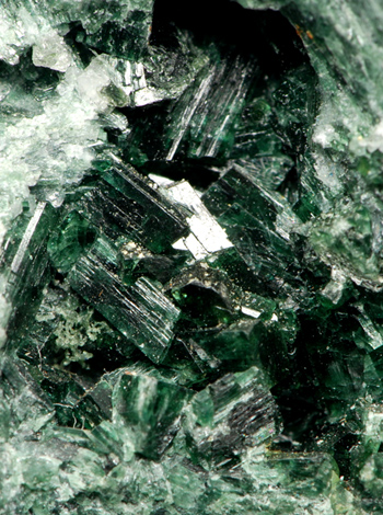 Omphacite - Bric Vert, Quincinetto, Canavese District, Torino Province, Piedmont, Italy