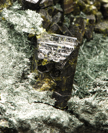 Fassaite - Montaju, Traversella, Val Chiusella, Province of Torino, Piemonte, Italy