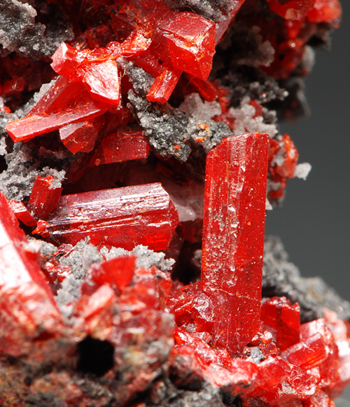 Realgar - Getchell Mine, Adam Peak, Potosi District, Humboldt Co., Nevada, USA