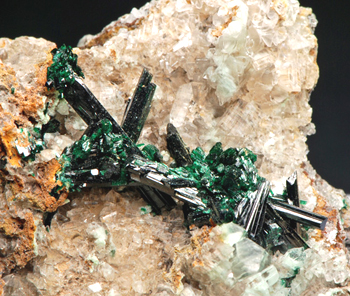 Atacamite - La Farola Mine, Cerro Pintado, Copiap� Province, Atacama Region, Chile