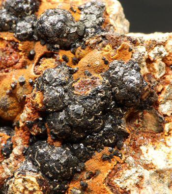 Cronstedtite - Brunita Mine, La Uni�n, Sierra de Cartagena, Murcia, Spain