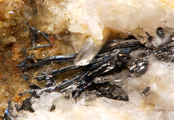 Meneghinite - Bottino Mine, Stazzema, Apuan Alps, Lucca Province, Tuscany, Italy