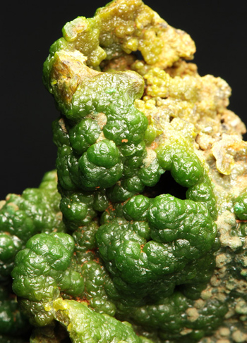Pyromorphite - S'Ortu Becciu Mine, Donori, Cagliari Province, Sardinia, Italy