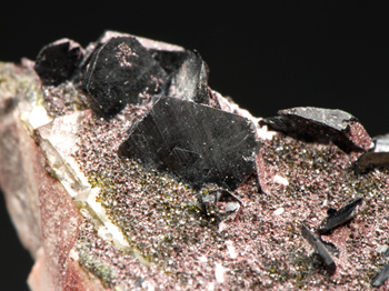 Babingtonite - Baveno, Verbano-Cusio-Ossola Province, Piedmont, Italy