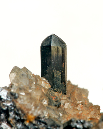 Goethite - Restormel Royal Iron Mine, Lostwithiel, St Austell District, Cornwall, England, UK