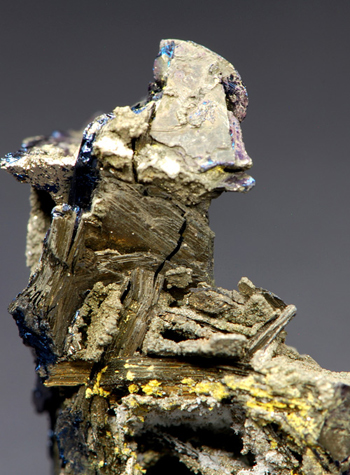 Covellite - Calabona Mine, Alghero, Sassari Province, Sardinia, Italy