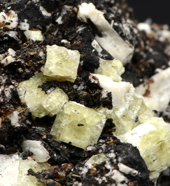 Leucophanite - Poudrette quarry, Mont Saint-Hilaire, Qu�bec, Canada