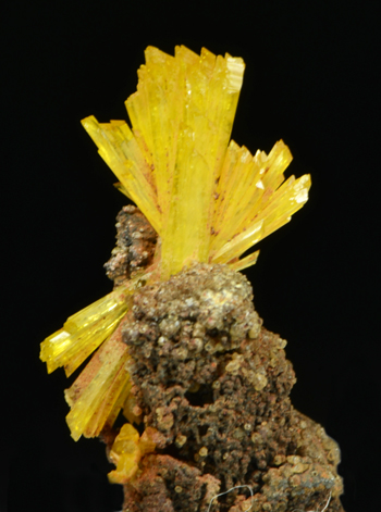 Legrandite - Ojuela Mine, Mapim, Durango, Mexico