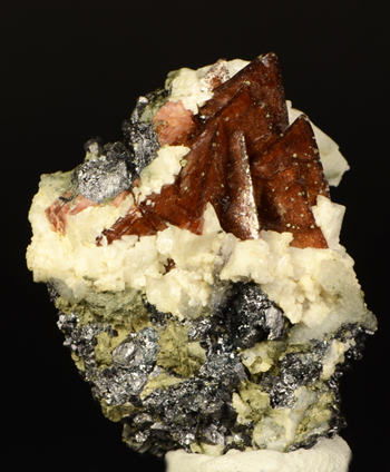 Genthelvite - Huanggang Fe-Sn deposit, Hexigten Banner, Ulanhad League, Inner Mongolia Autonomous Region, China