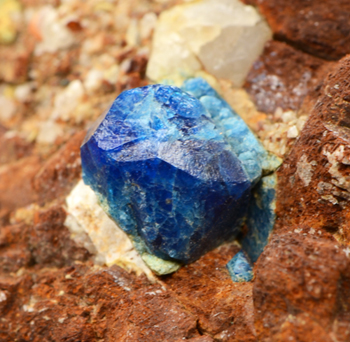 Lazulite - Frbergraben, Werfen, Salzburg, Austria