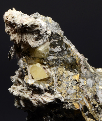 Scheelite - Su Sinibidraxiu Mine, Nuxis, Carbonia-Iglesias Province, Sardinia, Italy