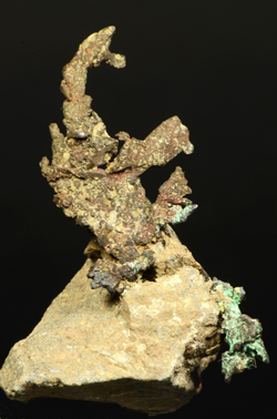 FERR1217 - Copper - Caporciano Mine, Montecatini Val di Cecina, Pisa Province, Tuscany, Italy